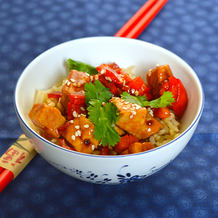 asian teriyaki pork
