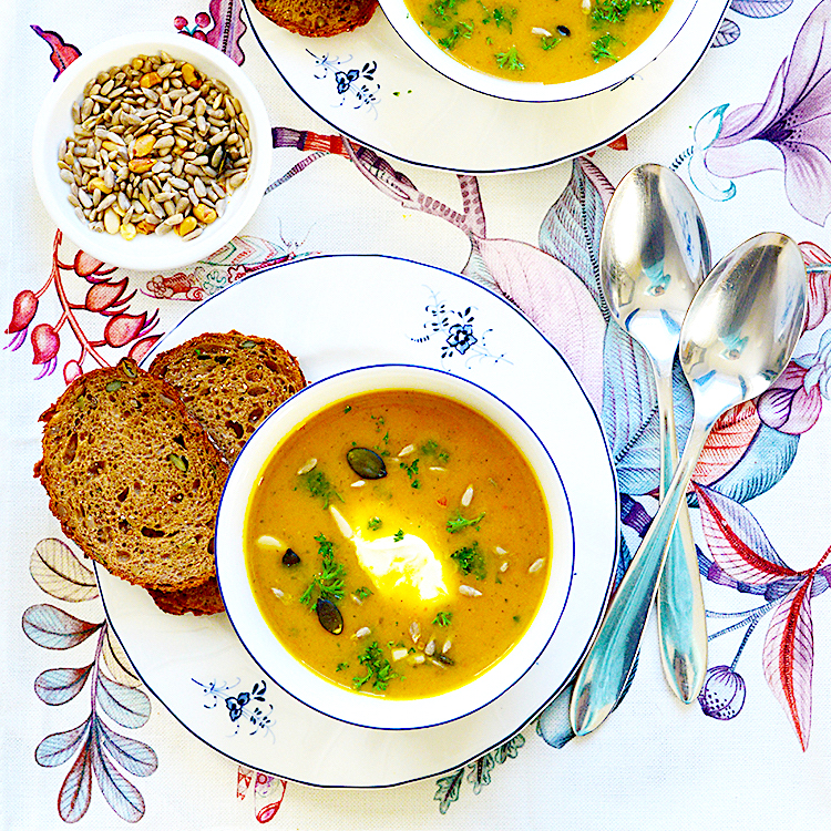 spicy butternut squash soup