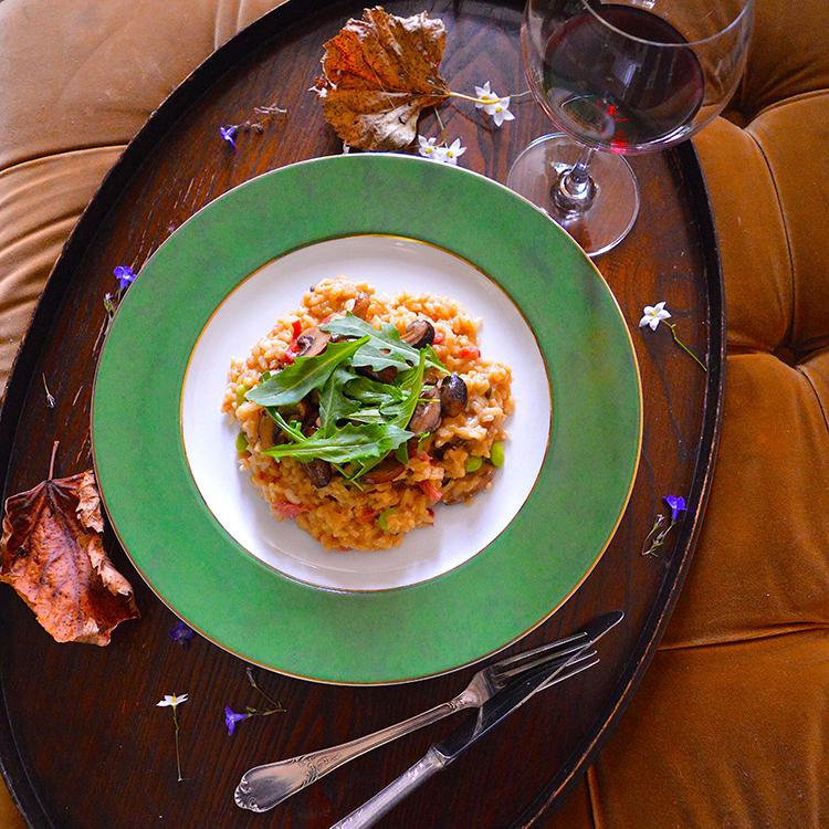 truffle mushroom risotto